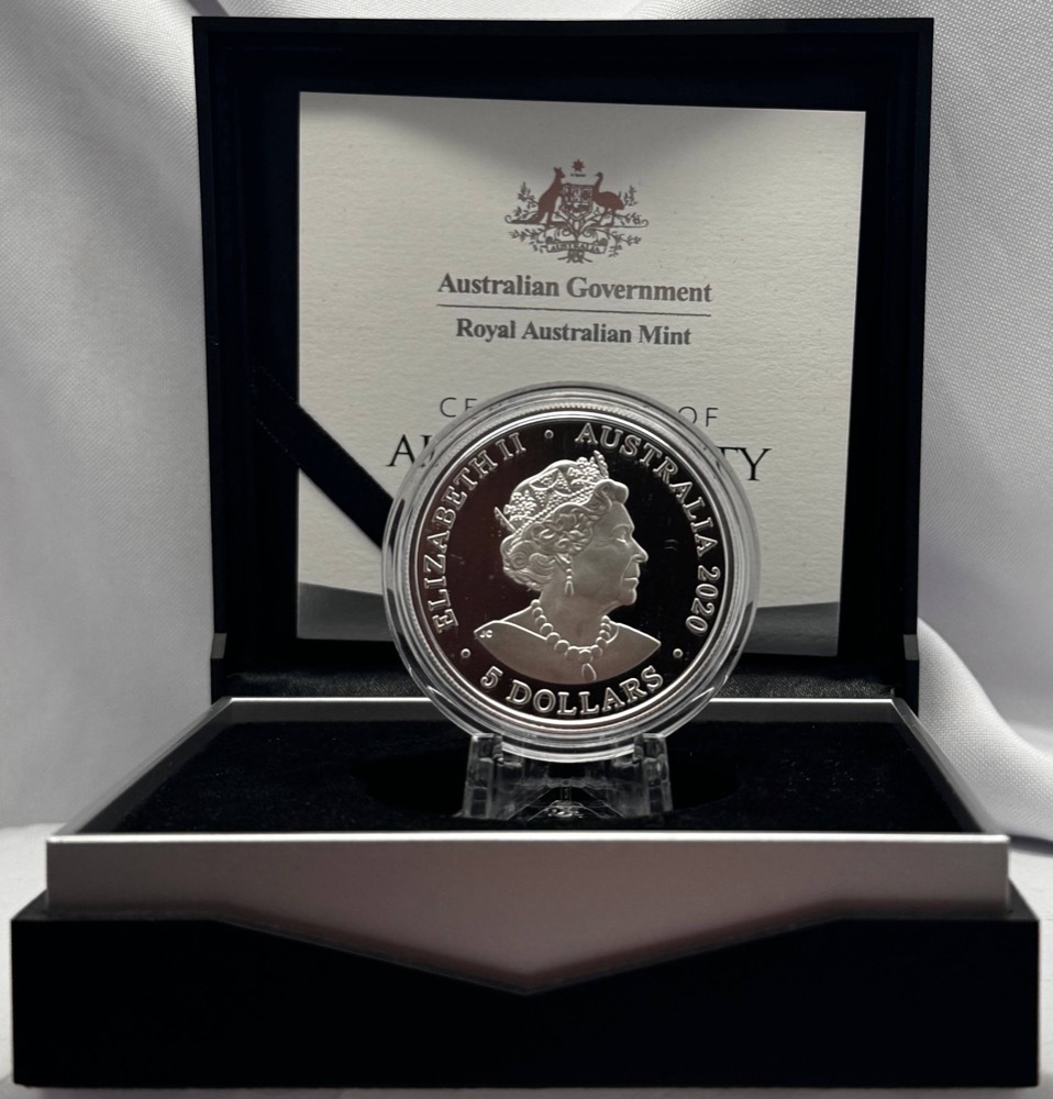 2020 Silver 5 Dollar Coins 75th Anniversary: End of the Second World War product image