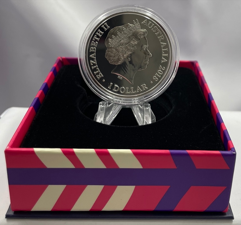 2018 Silver 1 Dollar Unc Coin Gold Coast Legacy of Reconciliation product image