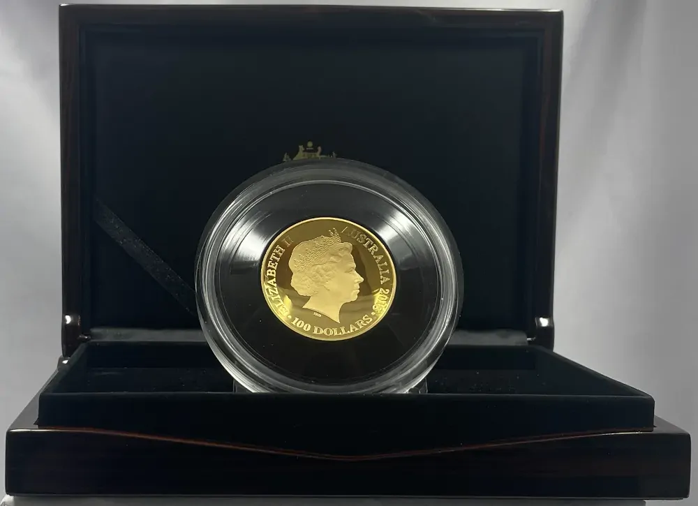 2018 Gold 100 Dollar Domed Proof Coin 1812 - A New Map of the World product image