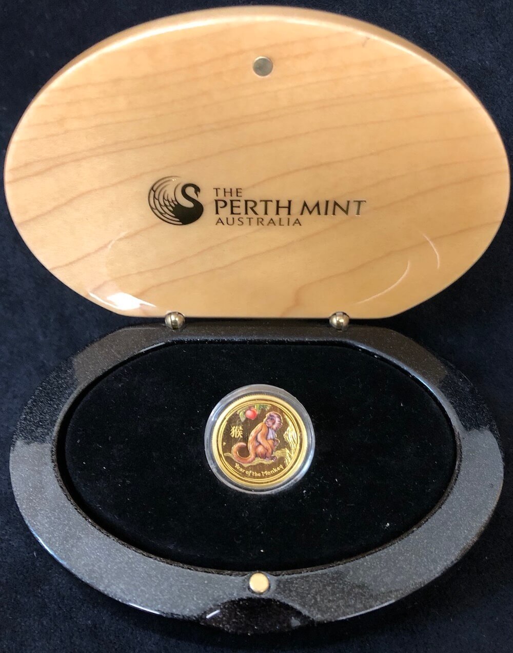 2016 Gold Lunar Quarter Ounce Coloured Proof Coin product image