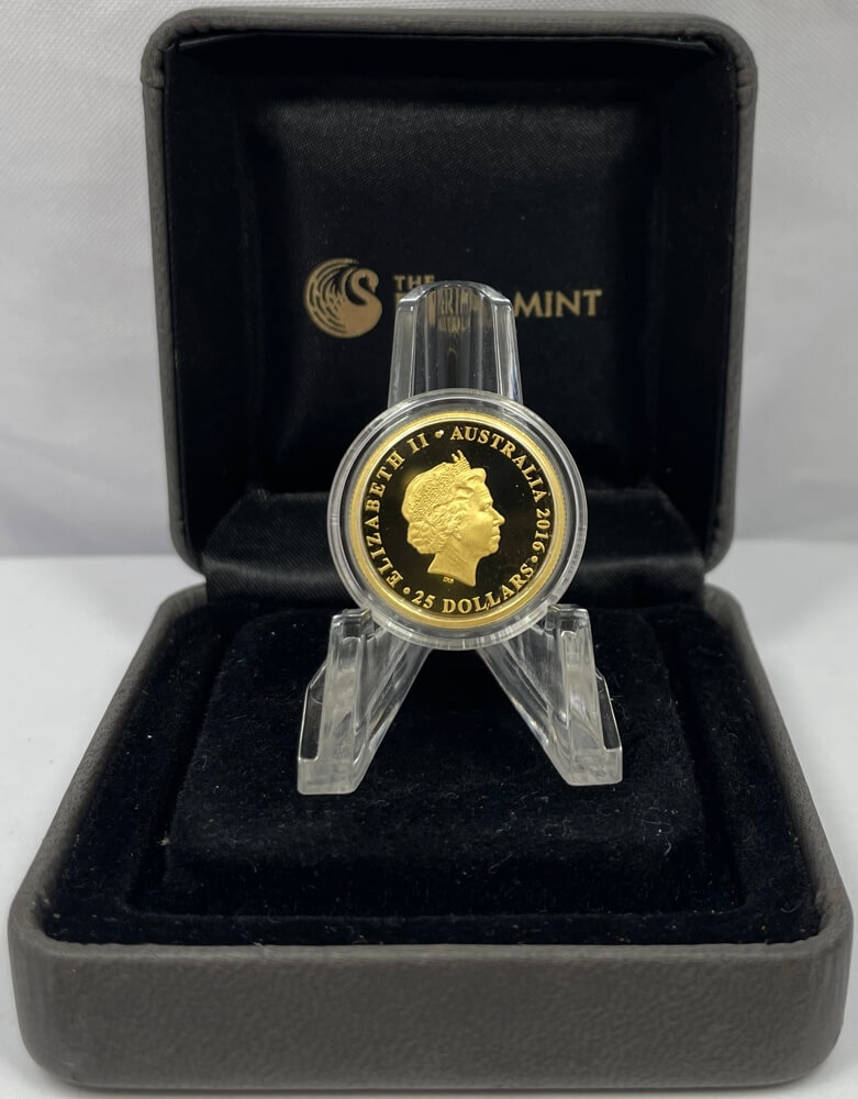 2016 Gold 1/4 ozt Coins QEII 90th Birthday - Damaged Shipper product image