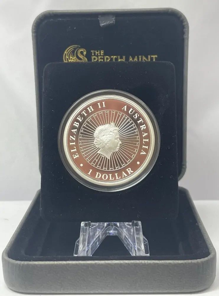2015 Silver 1 Ounce Proof Coin Opal Ghost Bat product image