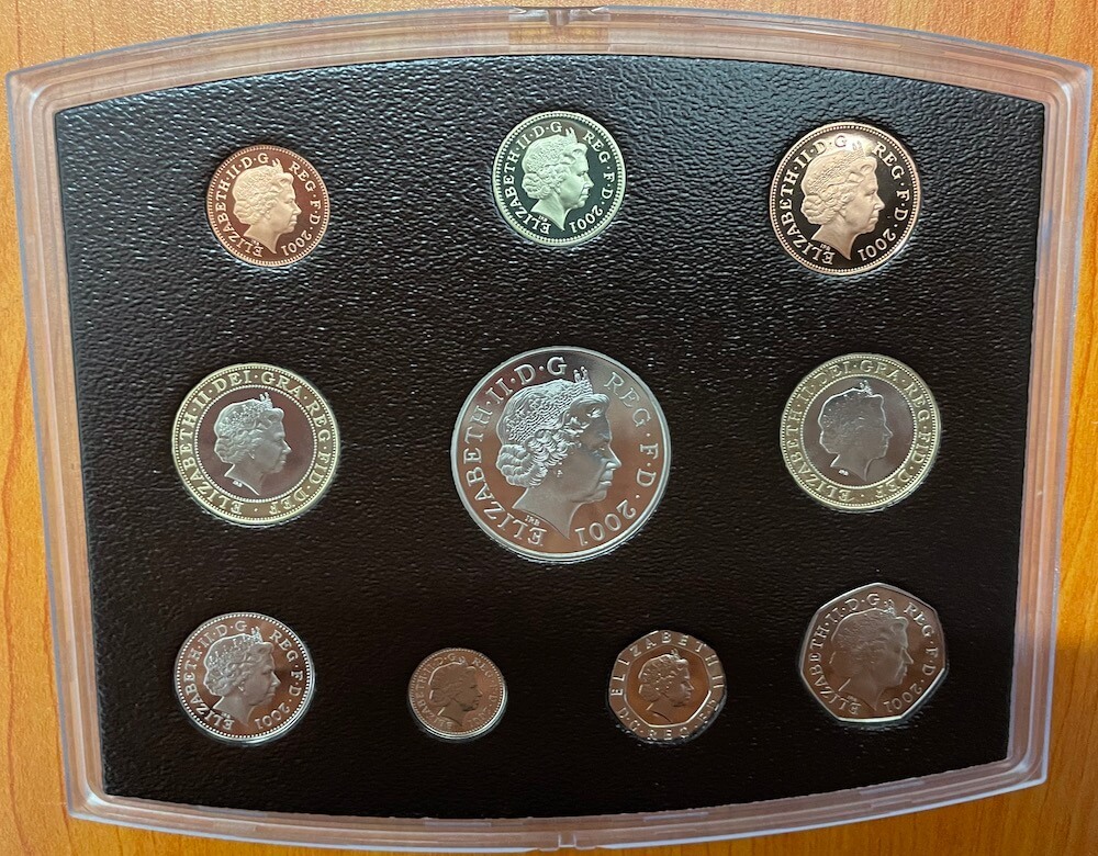 United Kingdom 2001 Proof Coin Set Glimpses of the Victorian Era product image