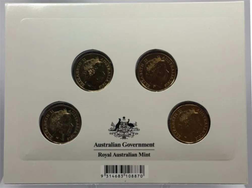2016 4 Coin Privy Mark Set Australia's Mints product image