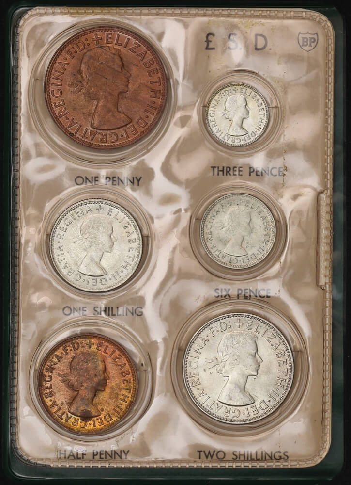 Australia 1966 Coin Wallet by BP - Predecimal Coins product image