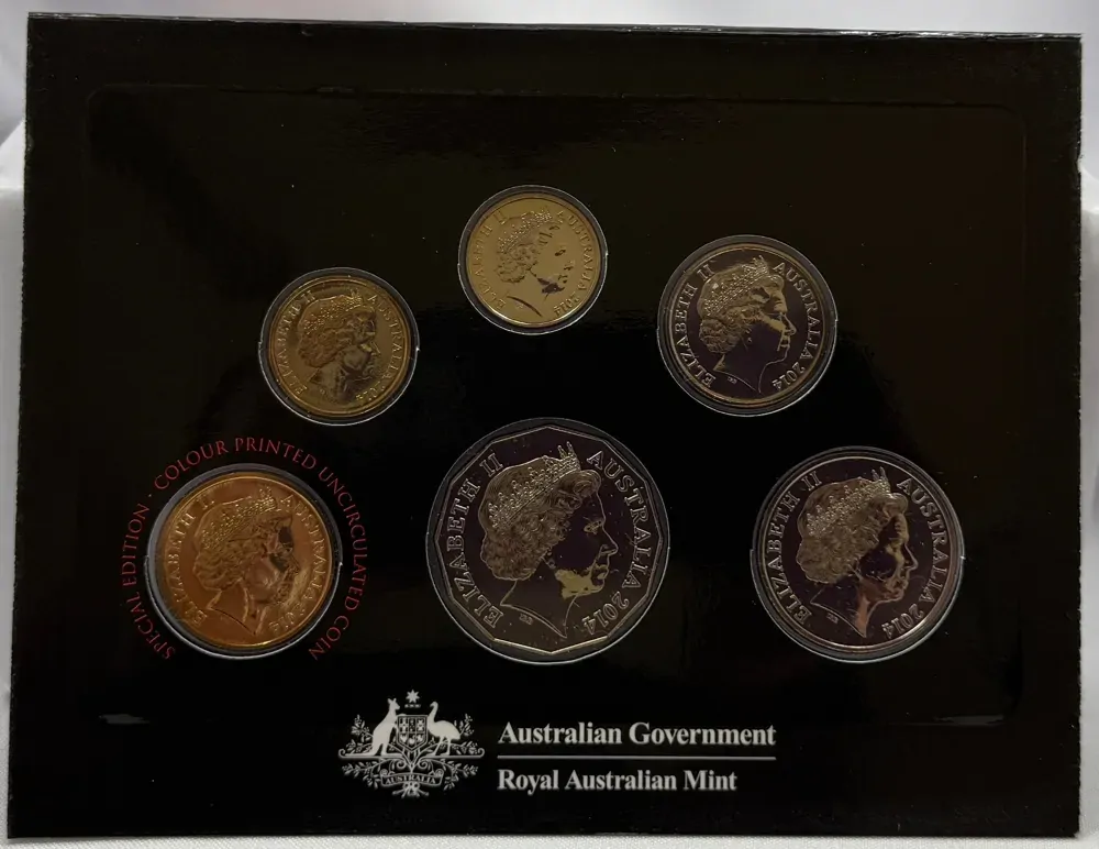 Australia 2014 Uncirculated Mint Coin Set - Berlin World Money Fair Edition product image