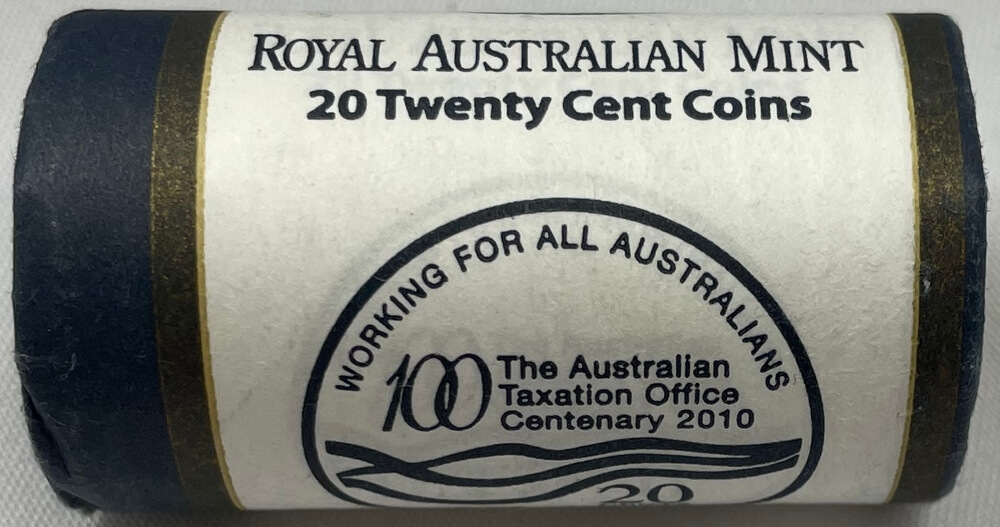 2010 20 Cent Mint Roll - Australian Tax Office product image
