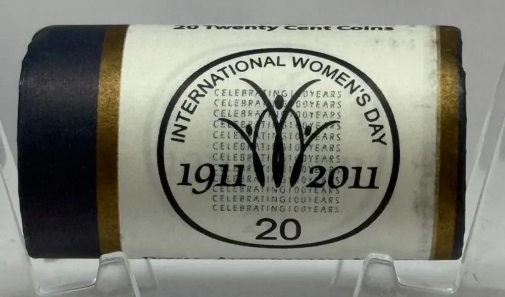 2011 Australian 20 Cent Mint Roll Women's Day product image
