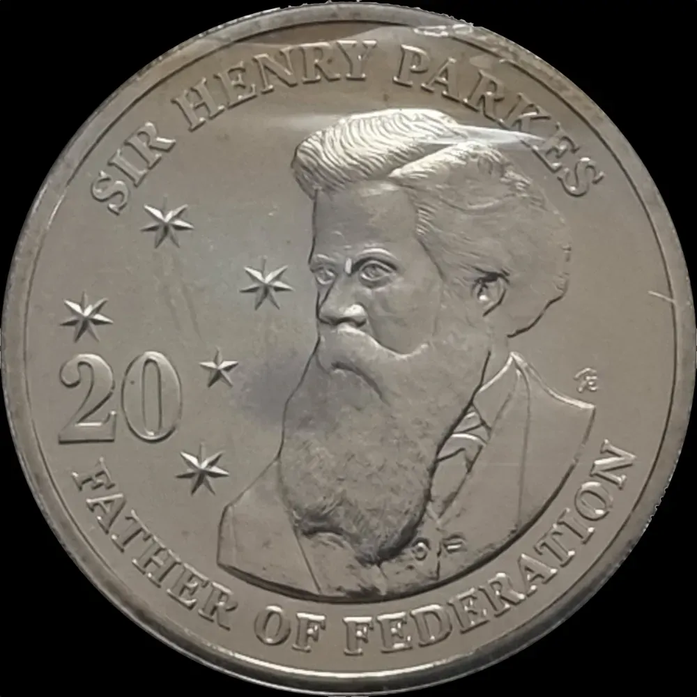 2015 20 Cent Uncirculated Coin Sir Henry Parkes  product image
