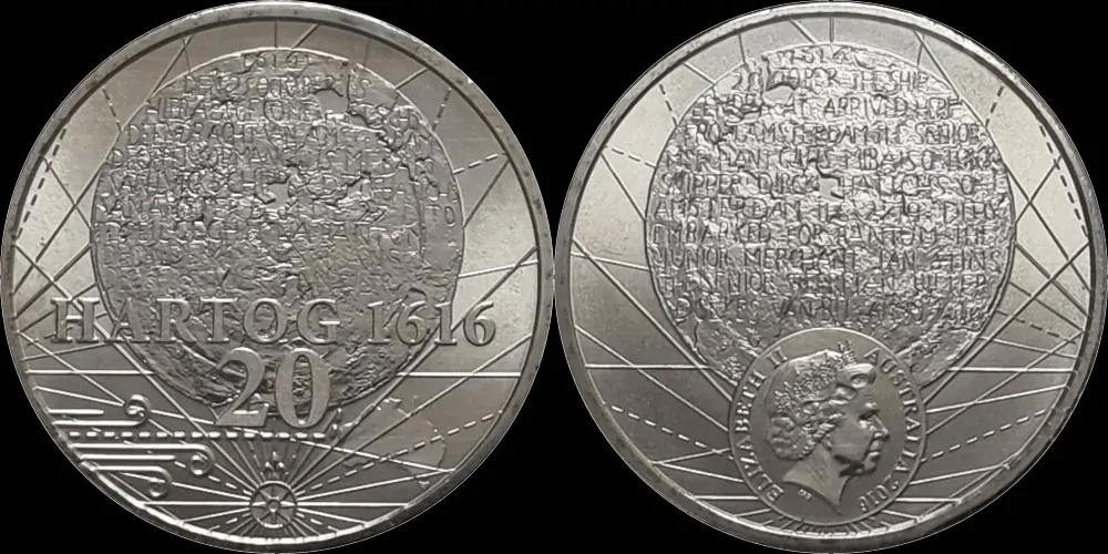 2016 20 Cent Uncirculated Coin Dirk Hartog product image