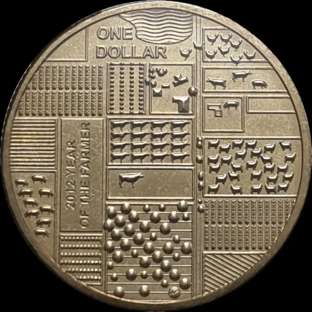2012 1 Dollar Uncirculated Coin Year of Farmers product image