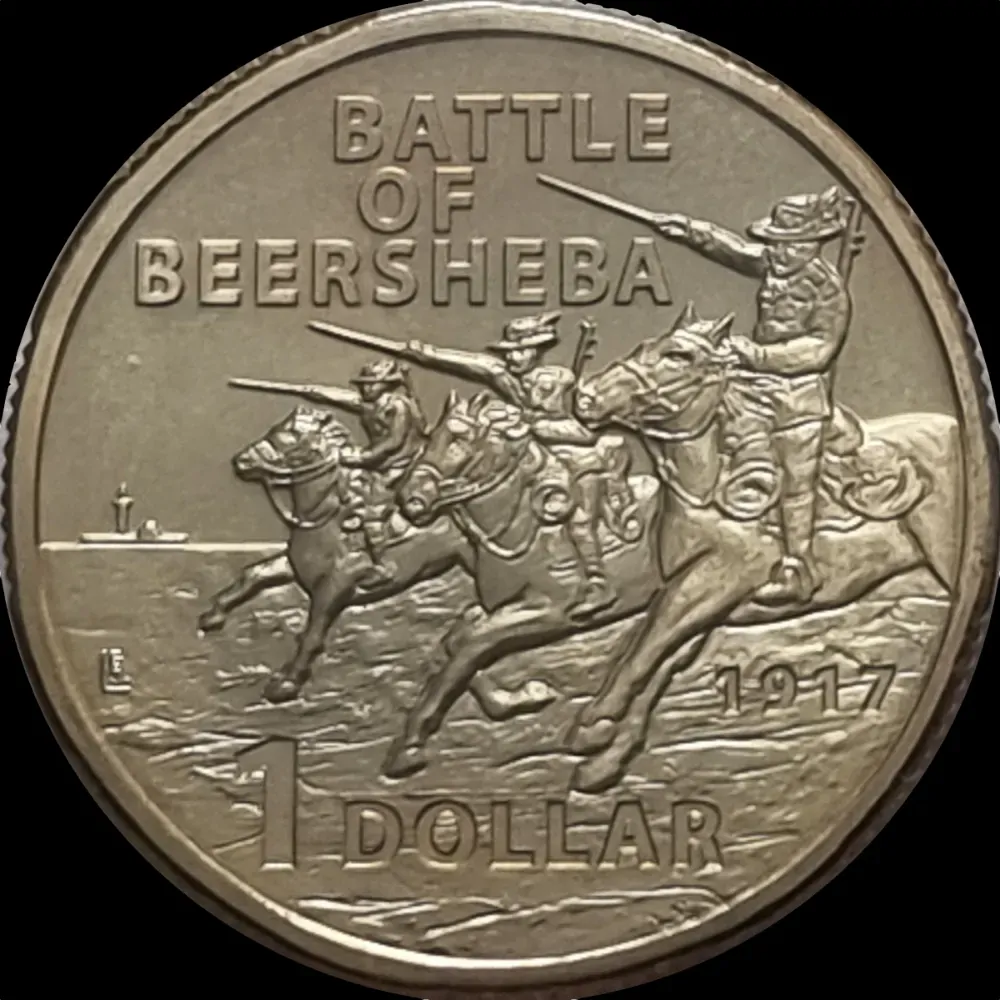 2017 1 Dollar Uncirculated Coin Battle of Beersheba product image