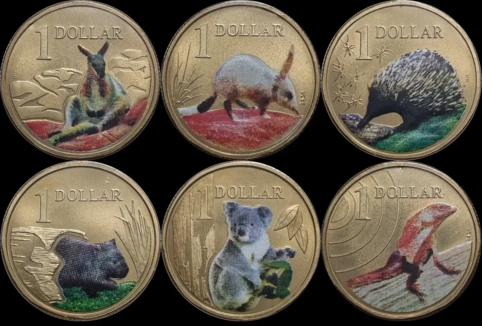 2008 1 Dollar Uncirculated 6 Coin Set Land Series product image