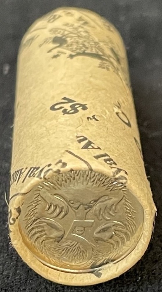 2016 5 Cent RAM Roll Decimal Changeover Heads/Tails product image