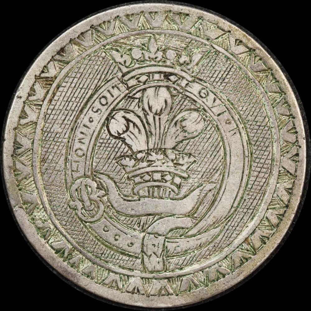 Part Set of 5 Silver 17th century Gaming Counters by Simon van de Passe product image