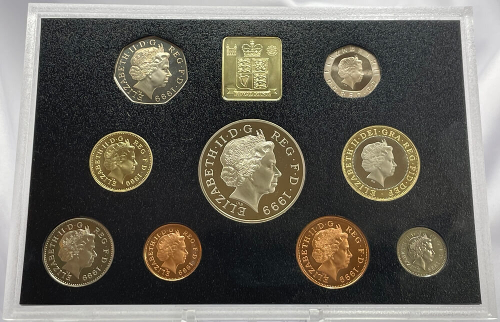 United Kingdom 1999 Deluxe Proof Coin Set  product image
