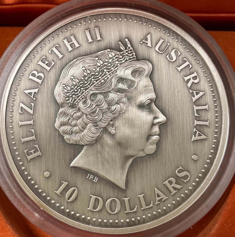 2002 Silver Five Coin Proof Set (1kg 10oz 2oz 1oz 1/2oz) Evolution of Time product image