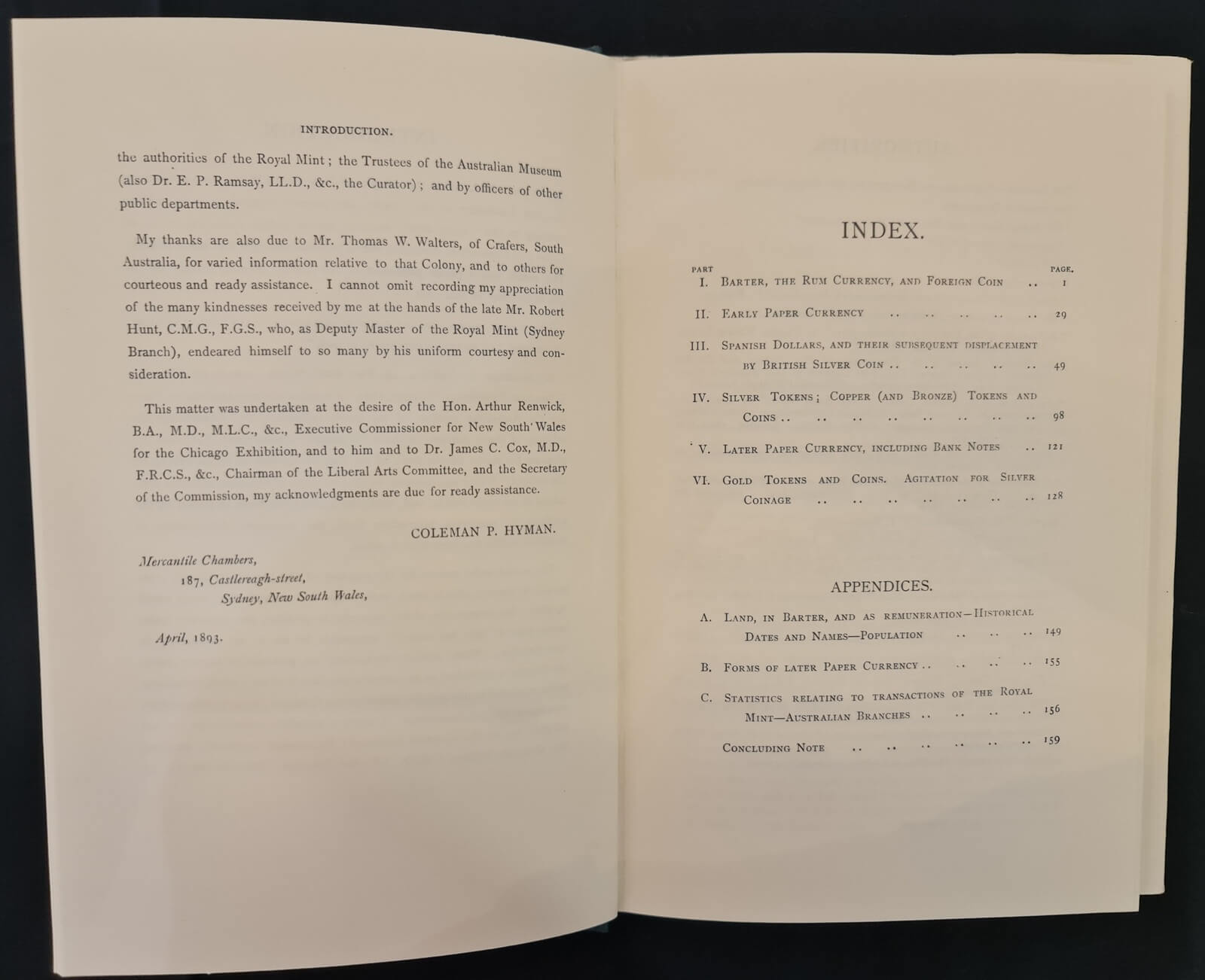 Coins Coinages and Currency Book Coleman P Hyman product image