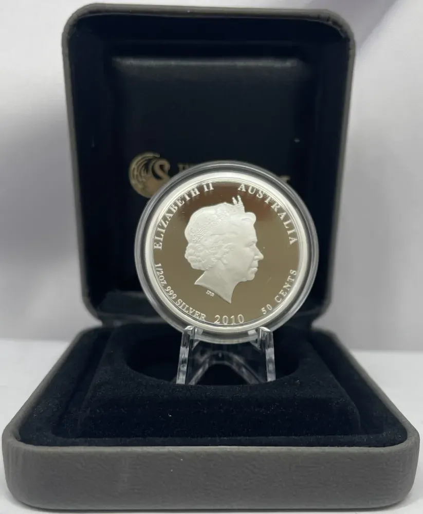 2010 Silver 1/2 Ounce Proof Coin Bush Babies Kangaroo product image