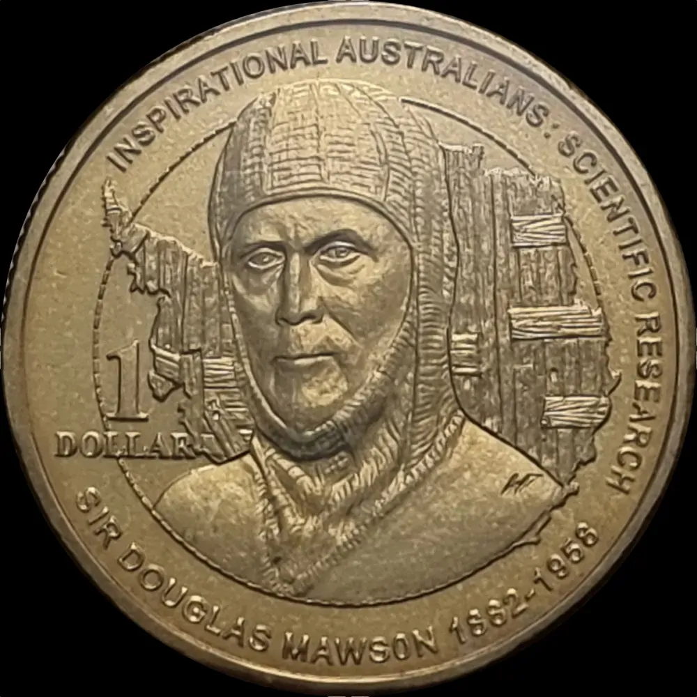 2012 1 Dollar Uncirculated Coin Sir Douglas Mawson product image