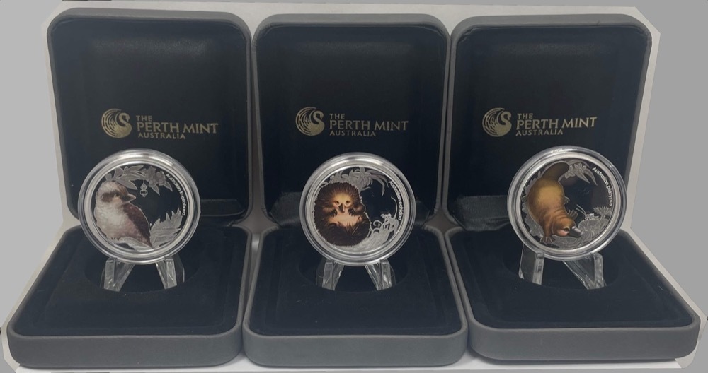 2012 - 2013 Silver 5 Coin Set 1/2 Ounce Bush Babies Series II product image