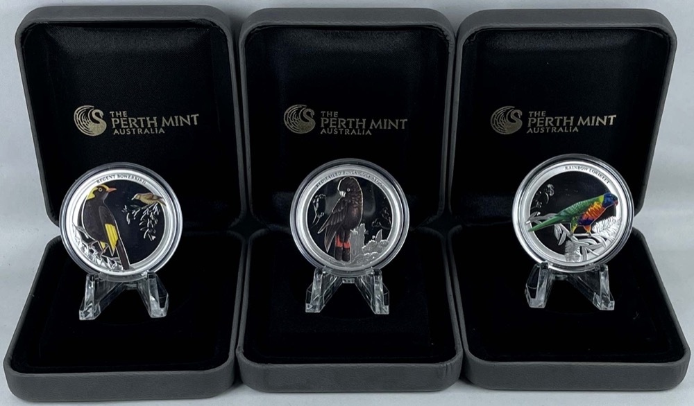 Silver Half Ounce Proof 5 Coin Set 2013 Birds of Australia product image