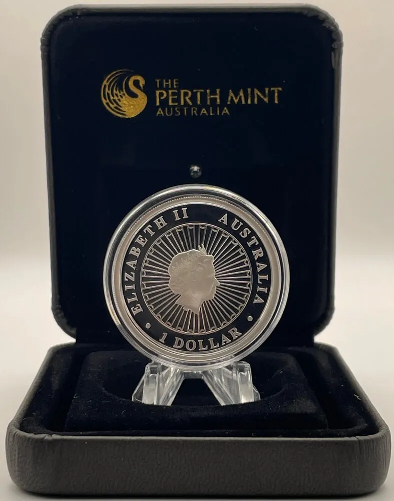 2016 Silver 1 Ounce Proof Coin Opal Lunar Monkey product image