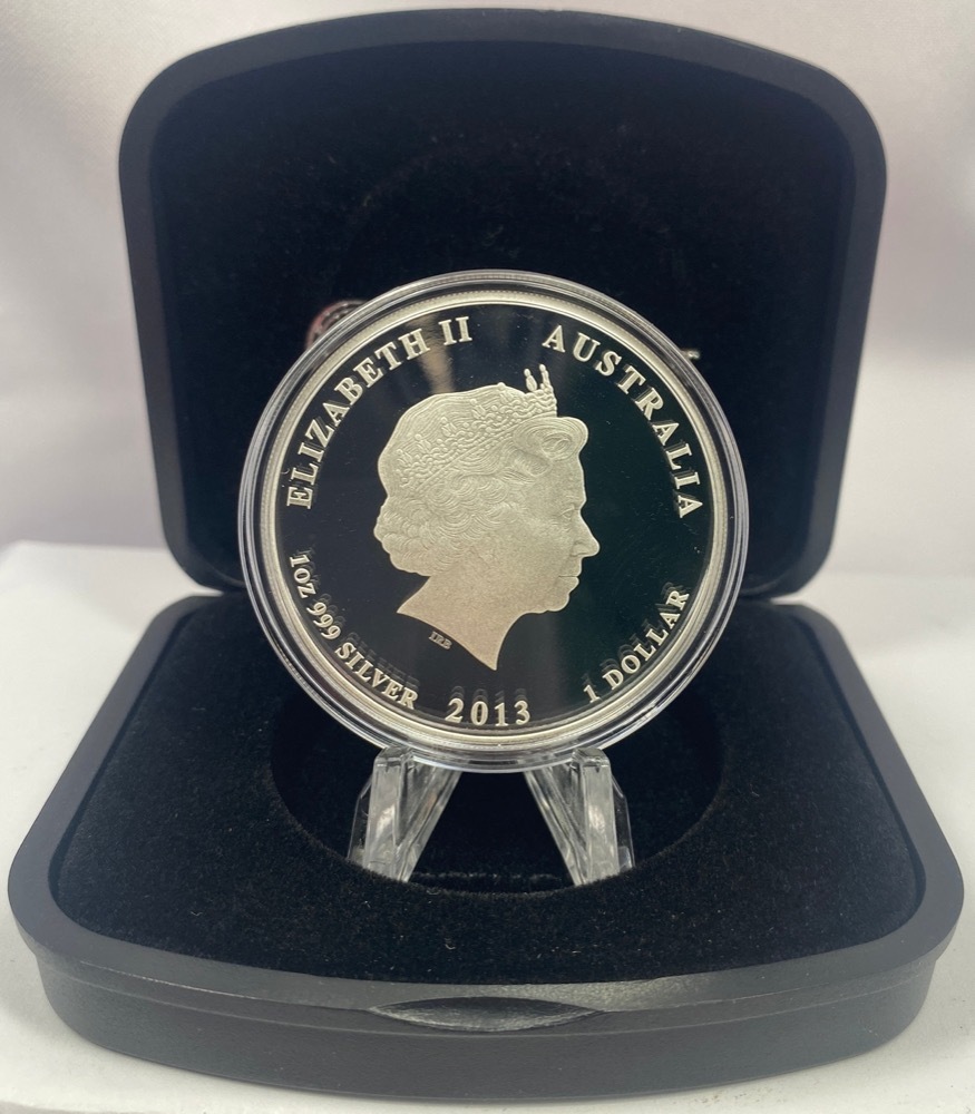 2013 Silver 1oz Proof Coin Lunar Snake product image