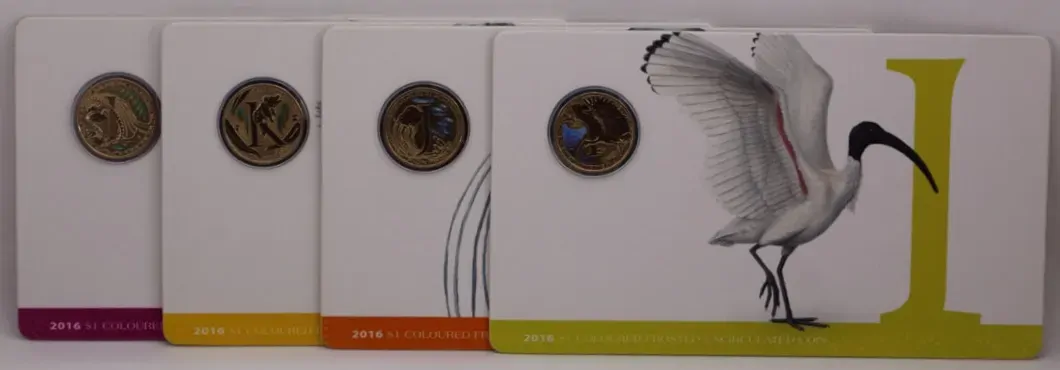 2016 1 Dollar Uncirculated 26 Coin Set Alphabet Animals product image