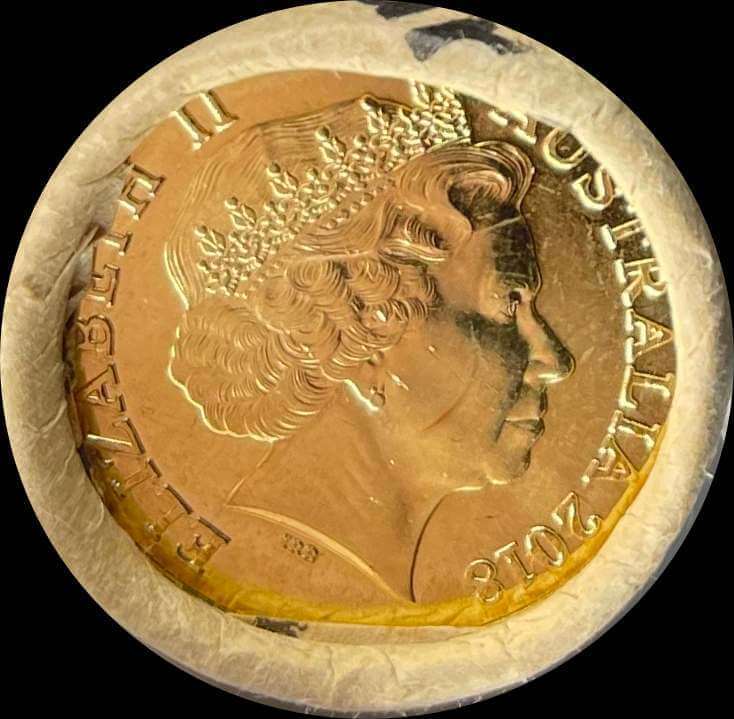 2018 2 Dollar Mint Roll Invictus Games Heads / Tails product image