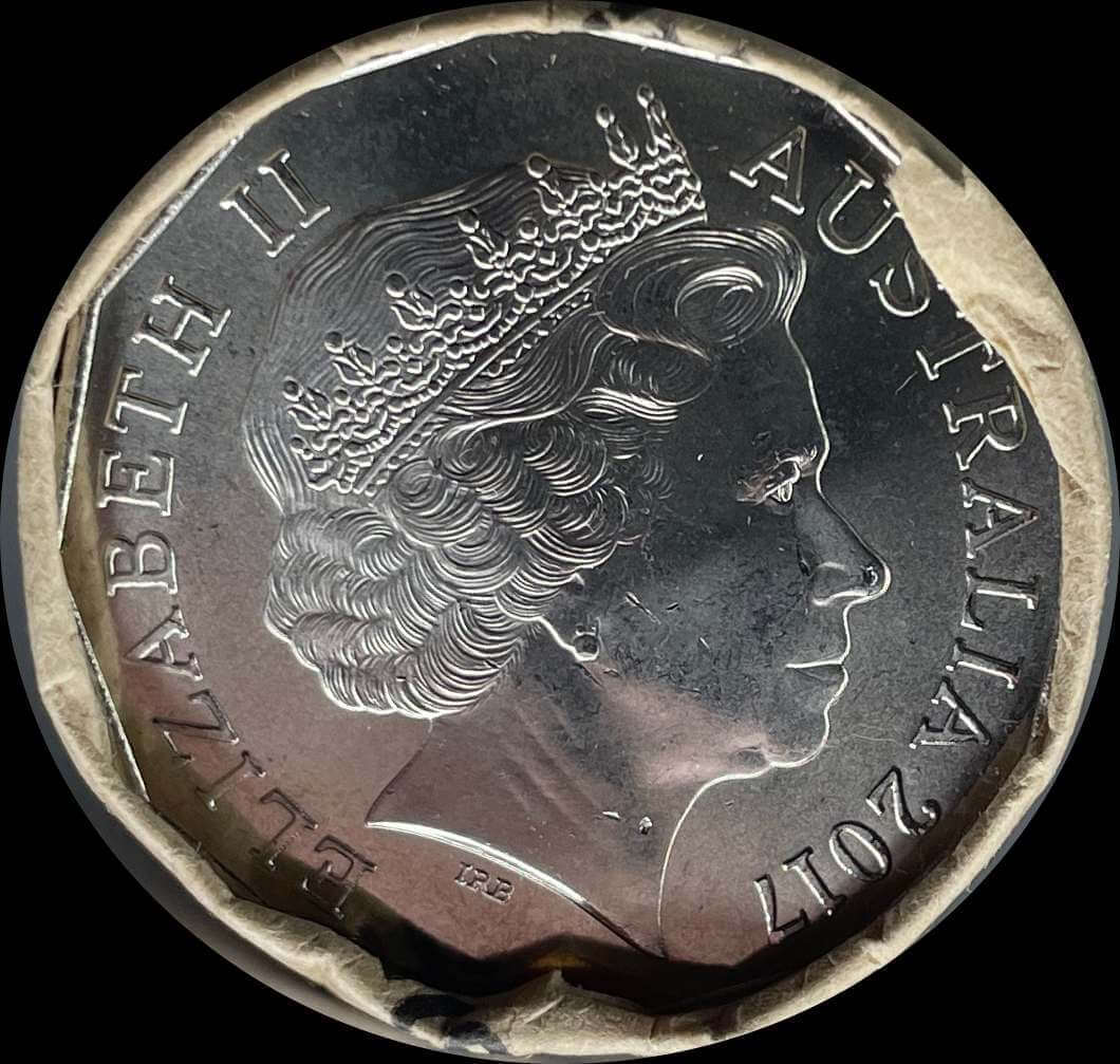 2017 50 Cent Mint Roll Pride and Passion Heads / Tails product image