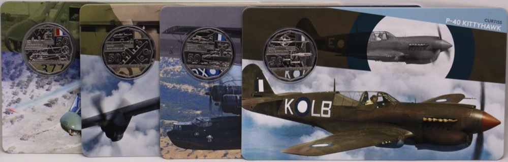 2021 50c 11 Coin Set Century of Air Power Collection product image