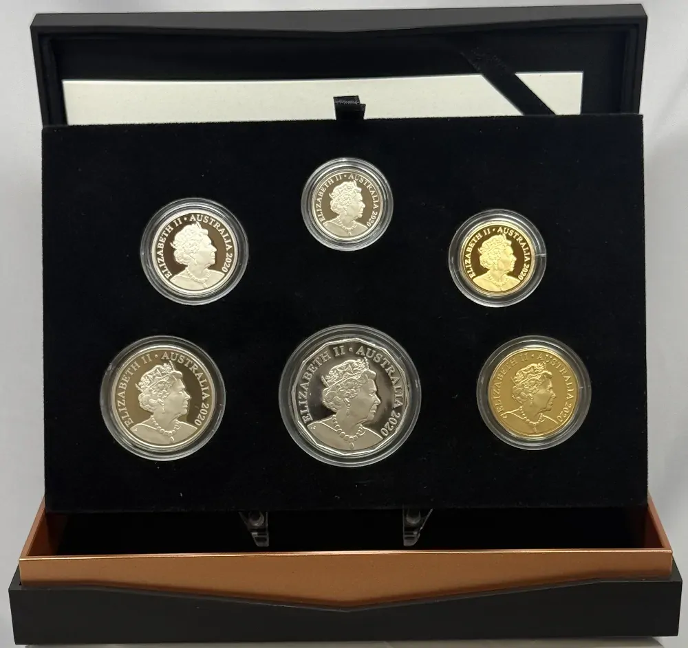Australia 2020 Proof Coin Set - 6th Portrait A New Effigy Era product image