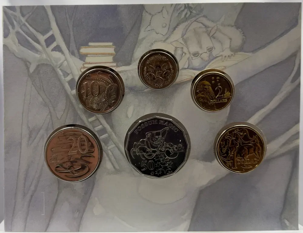 Australia 2019 Baby Uncirculated Mint Coin Set Possum Magic product image