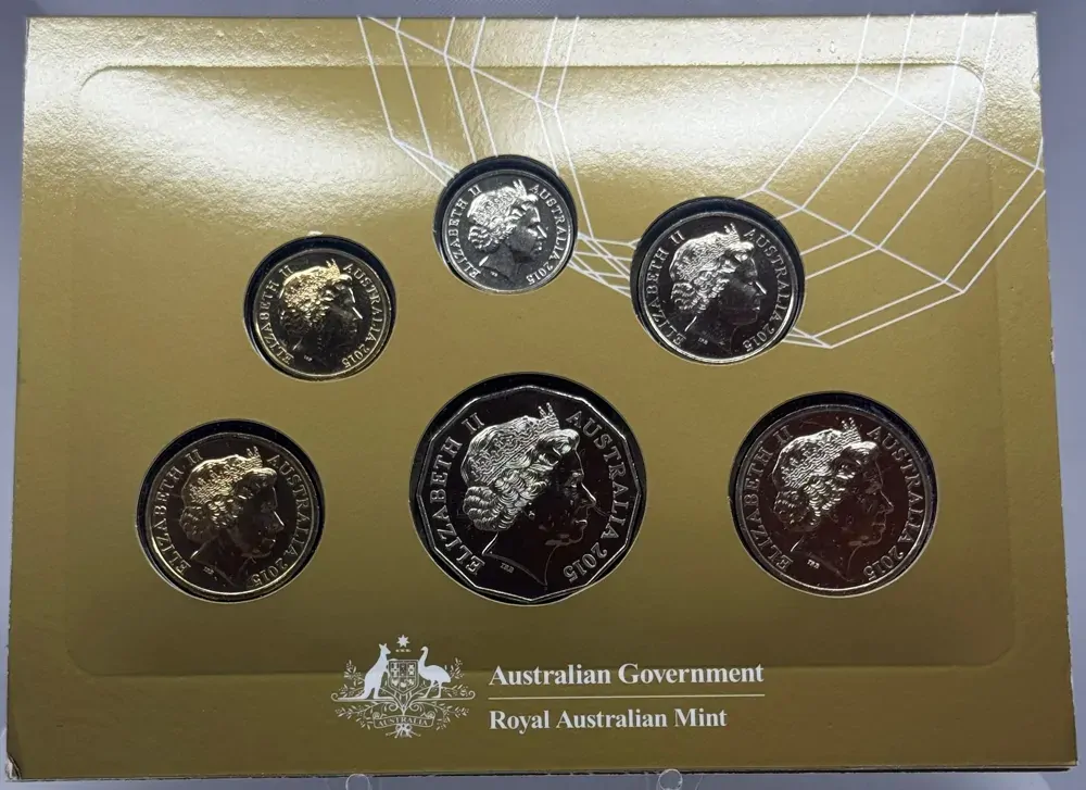 Australia 2015 Uncirculated Mint Coin Set 50th Berlin World Money Fair Edition product image
