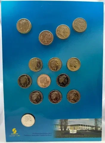1966 2001 Unofficial 20 Cent 14 Coin Set Centenary of Federation product image