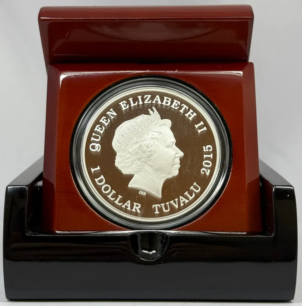 Tuvalu 2015 Silver 1 Dollar Proof Coin Australian Bull-Ant  product image