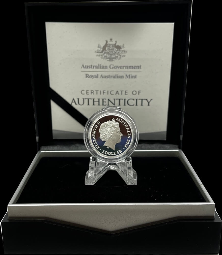 2018 Silver 1 Dollar Proof Rascals & Ratbags - Red Kelly product image