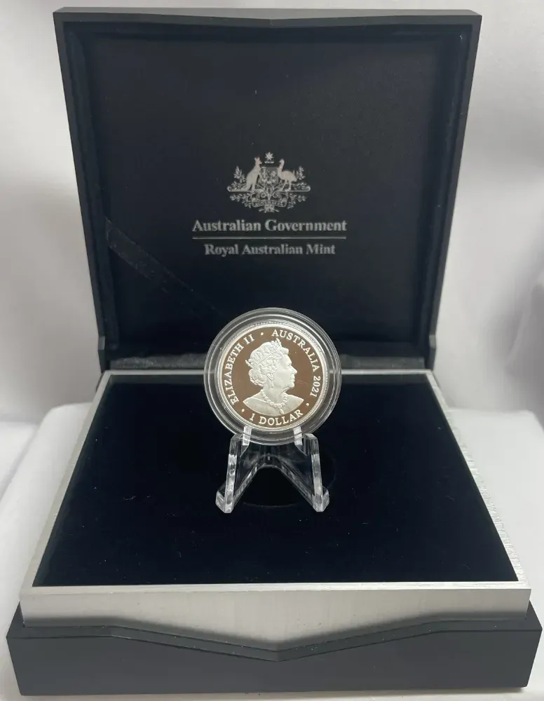 2021 Silver 1 Dollar Proof Heroes of the Sky - Robyn Williams product image