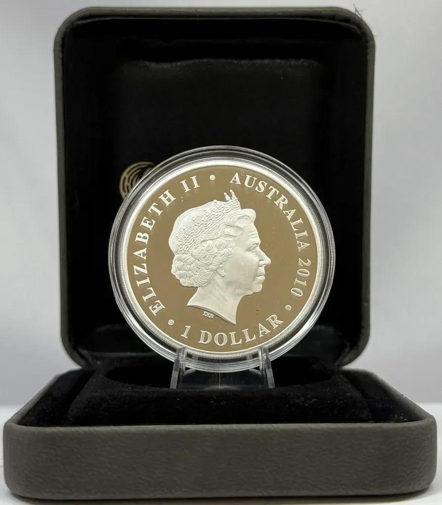 2010 Silver 1 Ounce Proof Coin Celebrate Australia - Tasmania product image