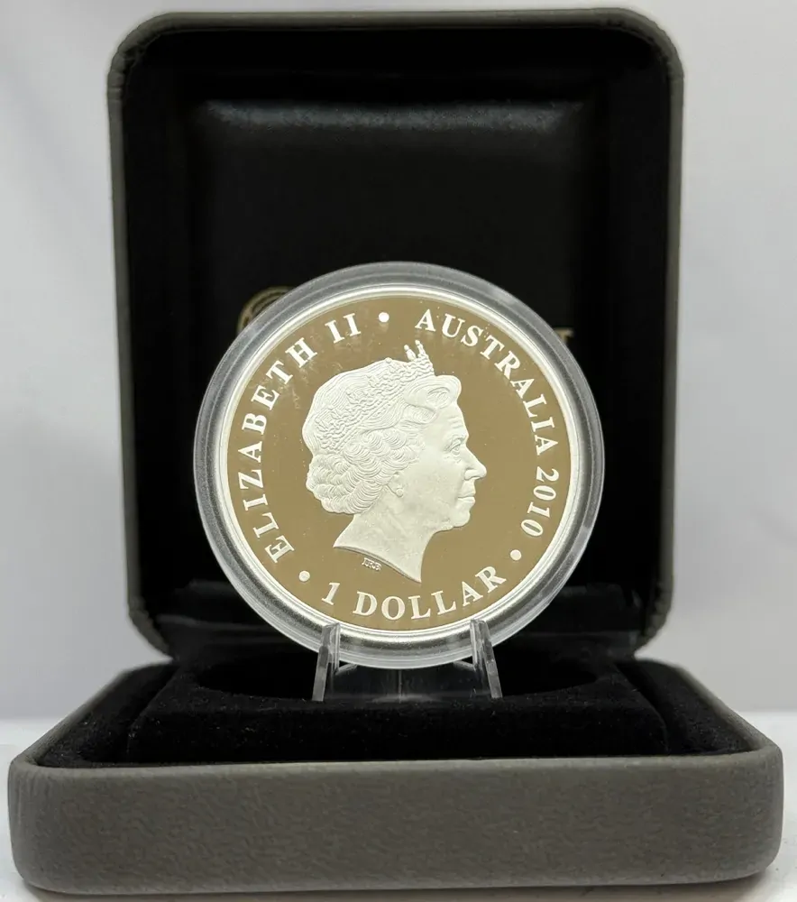 2010 Silver 1 Ounce Proof Coin Celebrate Australia - Queensland product image