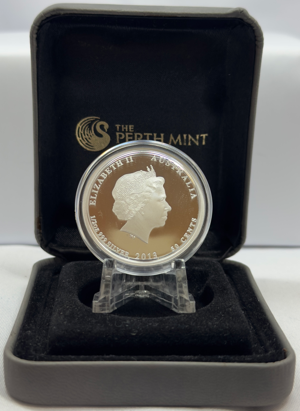 2013 Silver 1/2oz Proof Coin Birds of Australia - Red-Tailed Black Cockatoo product image