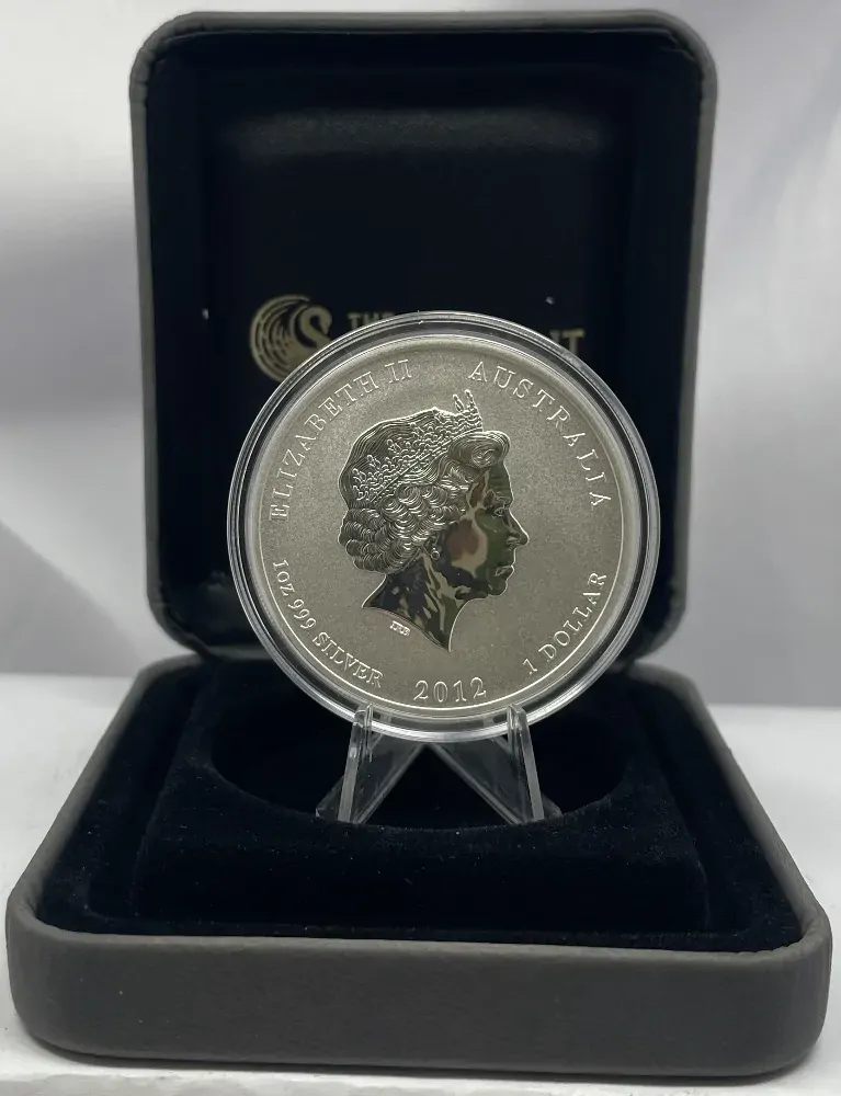 2012 Silver 1 Ounce Proof Coin China & Australia - 40 Years of Friendship product image