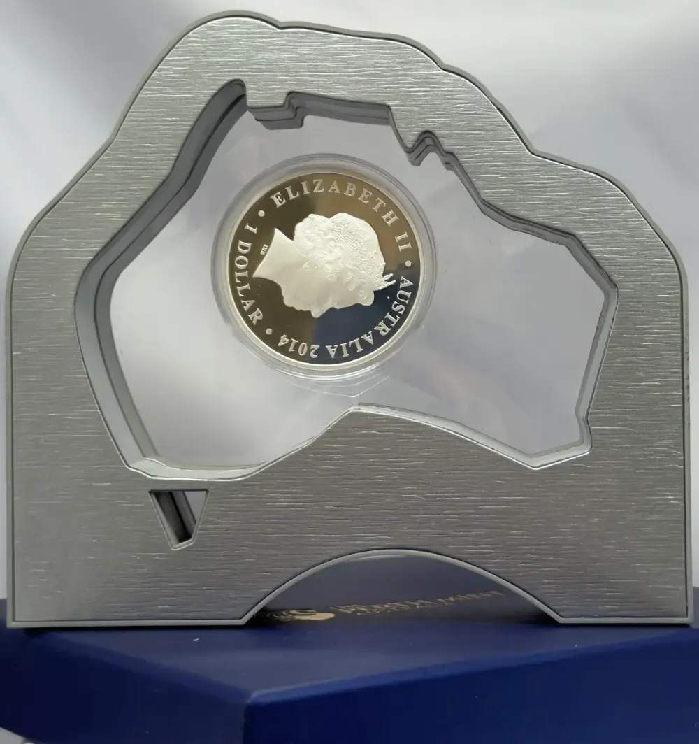 2014 Silver 1oz Proof Coin Land Down Under - Stockman product image