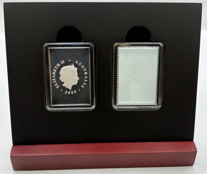 2009 Silver 1/2oz Proof Coin Home Delivery Stamp-Coin Set product image