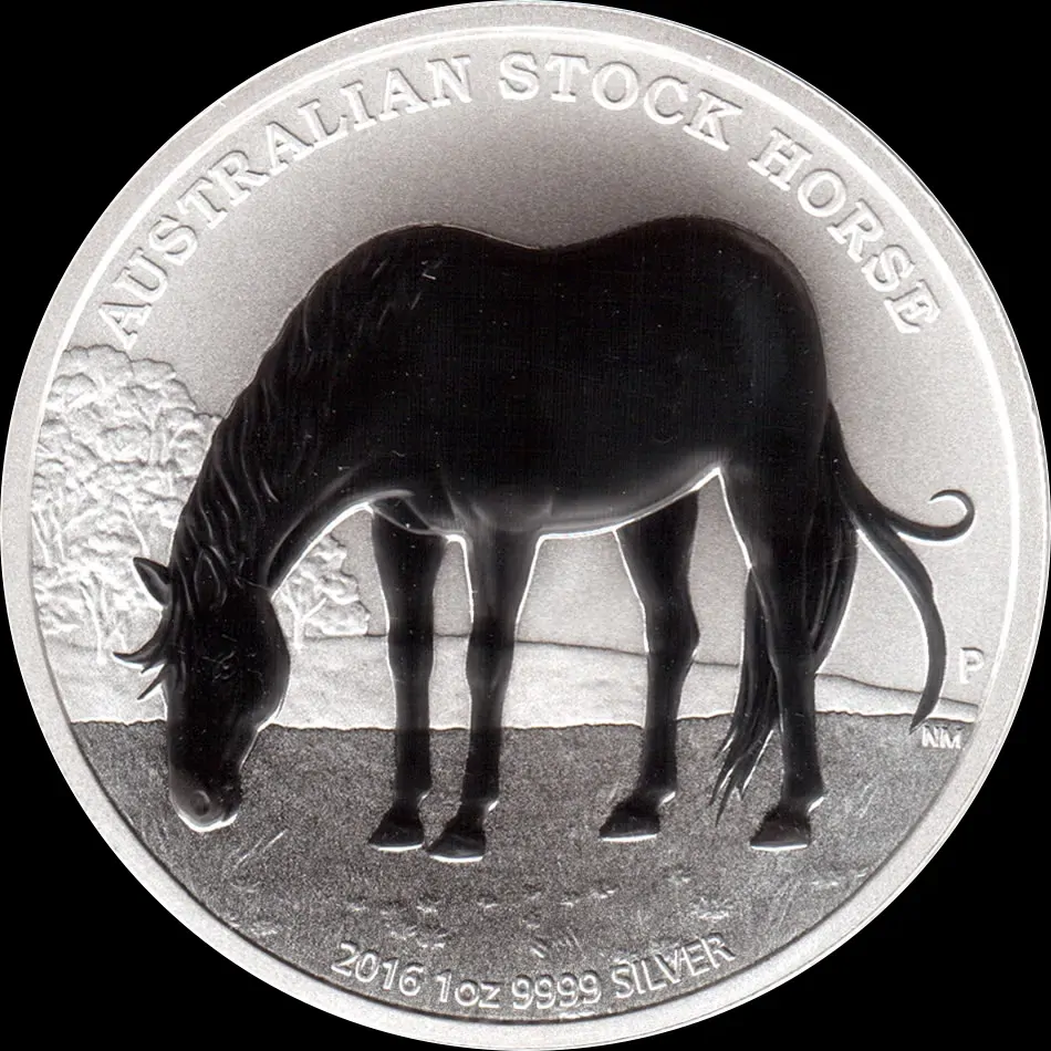 2016 Silver 1 Ounce Specimen Coin The Australian Stock Horse product image