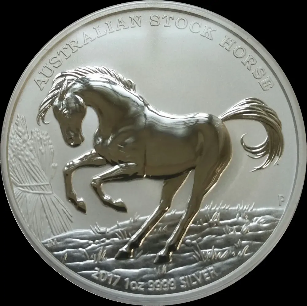2017 Silver 1 Ounce Specimen Coin The Australian Stock Horse product image