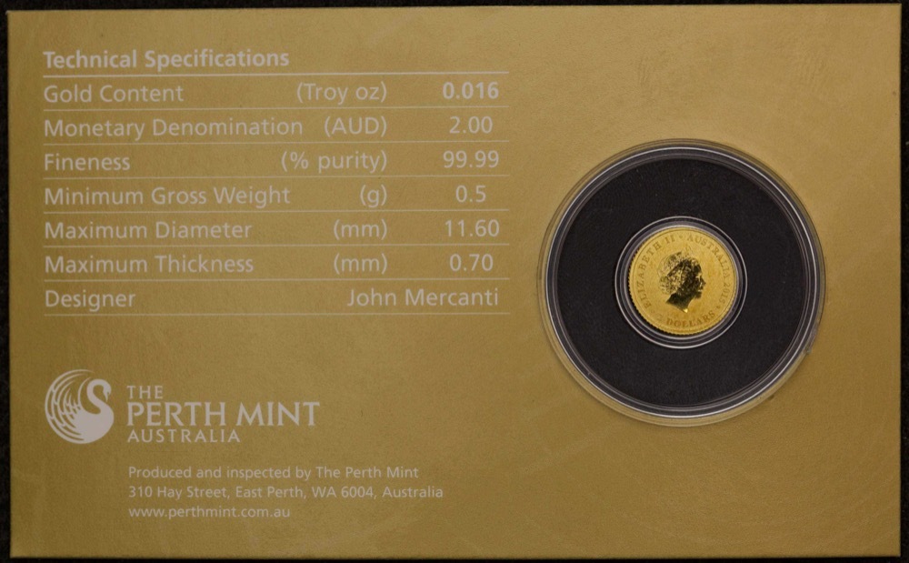2015 Gold Half Gram  Coin Mini Wedge-Tailed Eagle product image