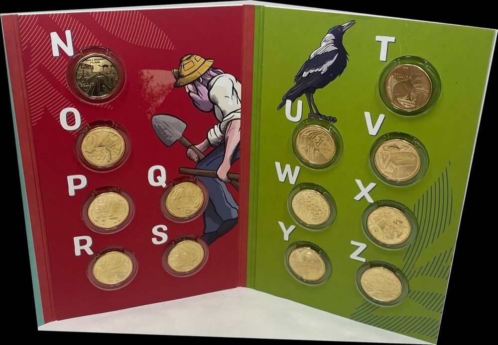 2022 1 Dollar Coin Set The Great Aussie Coin Hunt #3 in Folder product image