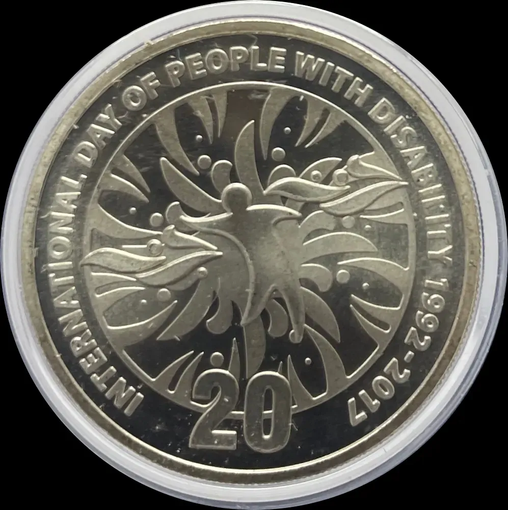 2017 20 Cent Uncirculated Coin Disability Day product image